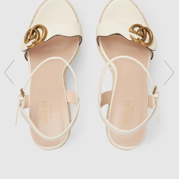 Gucci Leather Platform Espradrille 6 - Picture 4 of 16